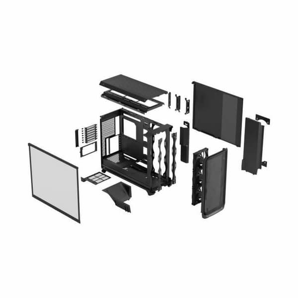 ATX Semitorn Fractal Svart