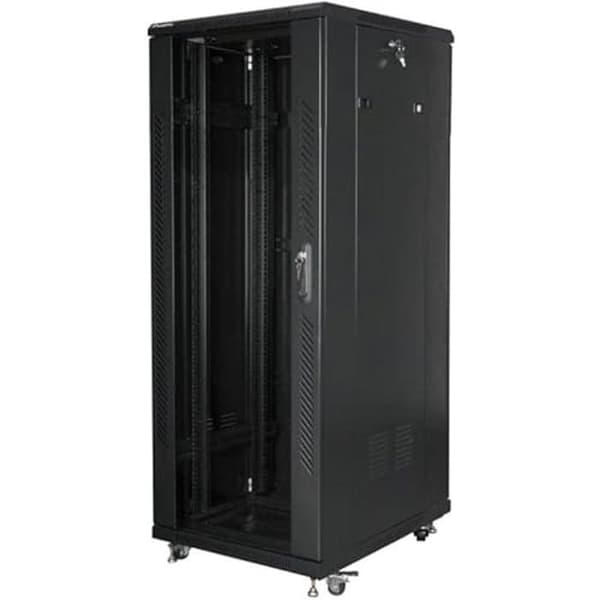 19" Rack - LANBERG - 32U - Svart - Fristående - Demonterad Flat Pack