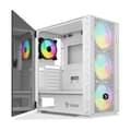 Miniatyrbild 7 av 8: ATX Semitorn Savio RAPTOR WHITE X1 Svart Multicolour