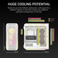 Miniatyrbild 5 av 11: ATX Semitorn Corsair CC-9011299-WW Vit Multicolour