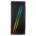 Miniatyrbillede 5 af 5: ATX Semi-tårn kasse Aerocool Streak RGB USB 3.0 Sort