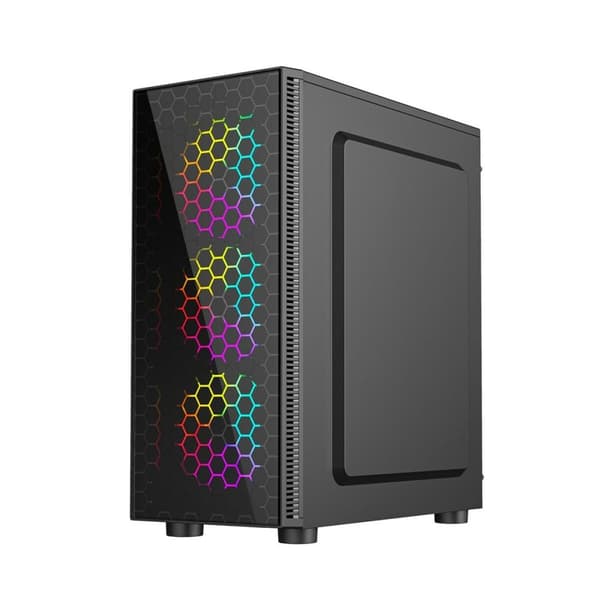 ATX Semitorn GEMBIRD CCC-FC-500 Svart Multicolour