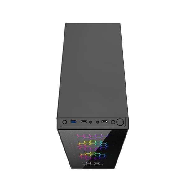 ATX Semitorn GEMBIRD CCC-FC-500 Svart Multicolour