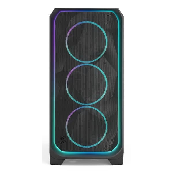 ATX Semitorn Fractal Svart