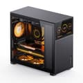 Miniatyrbild 3 av 4: ATX Semitorn Jonsbo D41 MESH BLACK SC Svart LCD-skärm