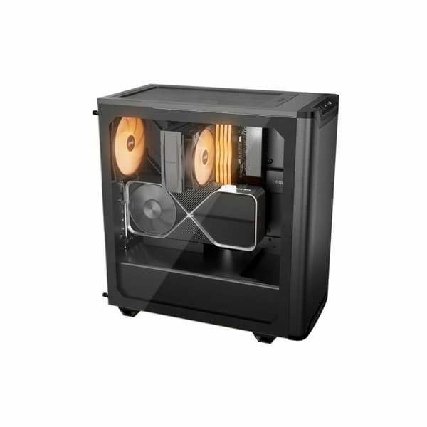 ATX Semi-tårn kasse Be Quiet! BGW78 Sort