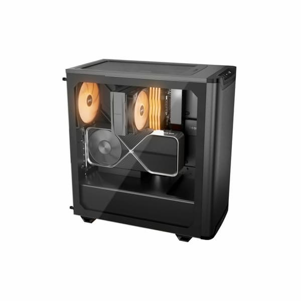 ATX Semi-tårn kasse Be Quiet! BGW76 Sort