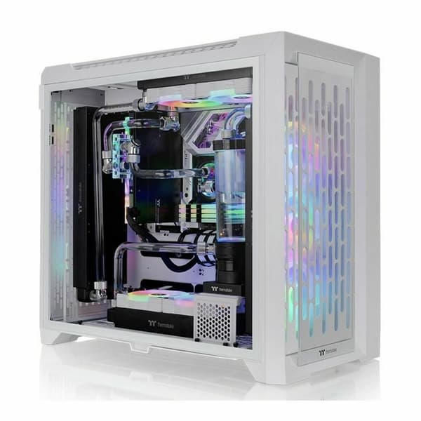 ATX Semi-tårn kasse THERMALTAKE Hvid