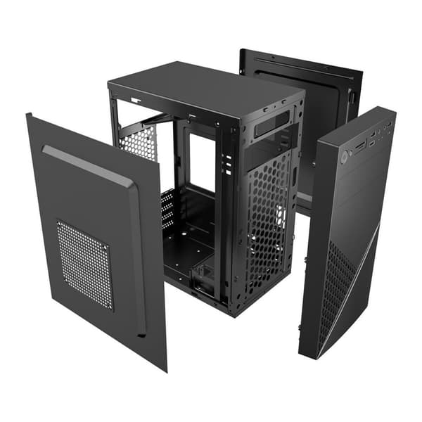 ATX Semi-tårn kasse GEMBIRD CCC-FC-K170-600W Sort