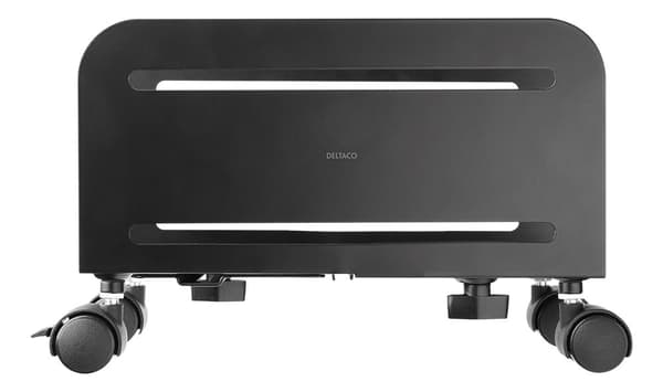 Office Universal mobile CPU stand, black
