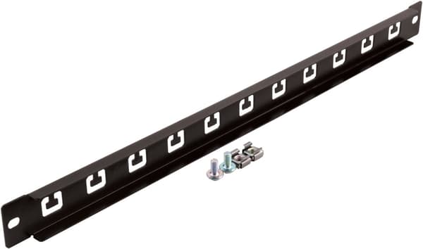 19" cable management plate, 1U