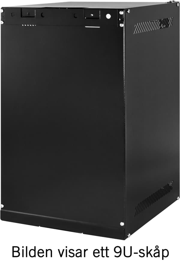 10" wall cabinet, delivered unassembled, 4U, 280x310