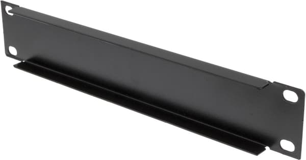 10" cover plate, metal, black, metall