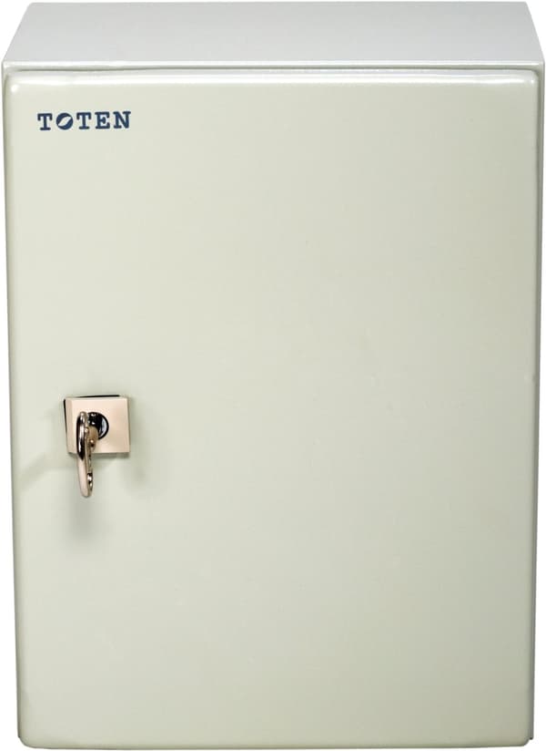 Lockable wall cabinet w/ cable entry 300x210x400mm IP67