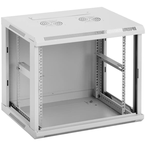 Fromm Starck Serverrack - 19 tum - 9 HE - Låsbart - 75 kg - Grått
