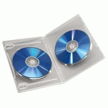 Hama 04783894 DVD Dobbeltæske - 5 Pakke / Gennemsigtig
