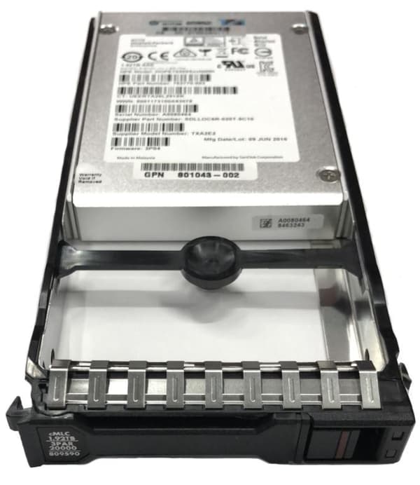 HPE 1.92TB CMLC SAS 6Gbps 2.5-INCH Internal Solid State Drive (SSD) 809590-001