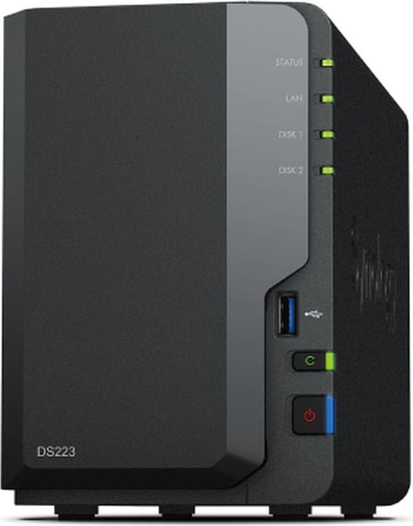 Synology DiskStation DS223 NAS/tallennuspalvelin Desktop Ethernet LAN RTD1619B