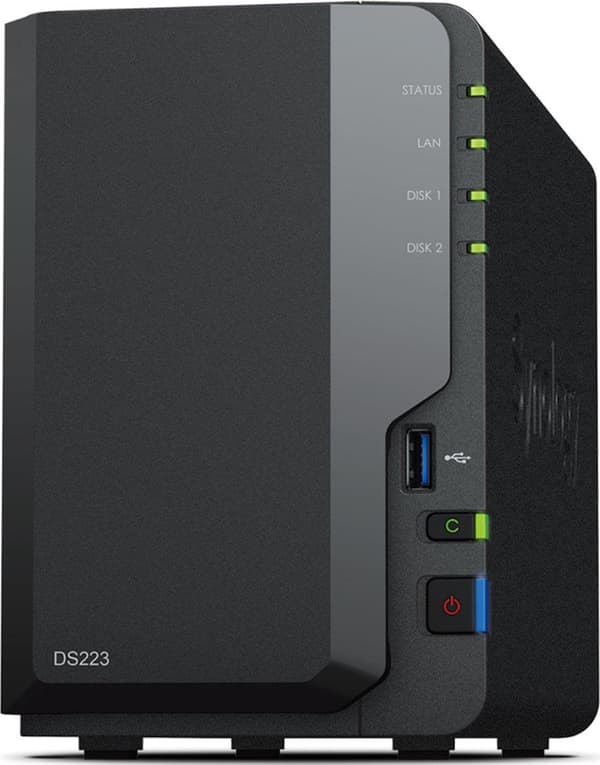 Synology DiskStation DS223 NAS/tallennuspalvelin Desktop Ethernet LAN RTD1619B