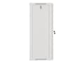 Miniatyrbillede 7 af 11: Lanberg Wall mounting rack cabinet 19''  22U 600x450mm Grey