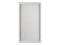 Miniatyrbillede 10 af 11: Lanberg Wall mounting rack cabinet 19''  22U 600x450mm Grey