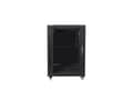 Miniatyrbillede 2 af 5: LANBERG FREE-STANDING 19" RACK CABINET 15U 600X600 BLACK