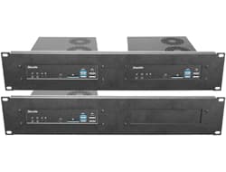 Shuttle PRM01 - 2U rack mount front plate for two 1.3-litre XPC slim PCs
