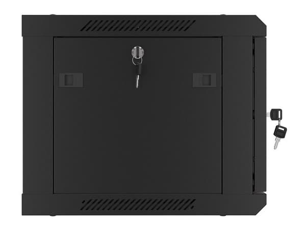 Lanberg WF01-6406-00B rack cabinet 6U Wall mounted rack Black