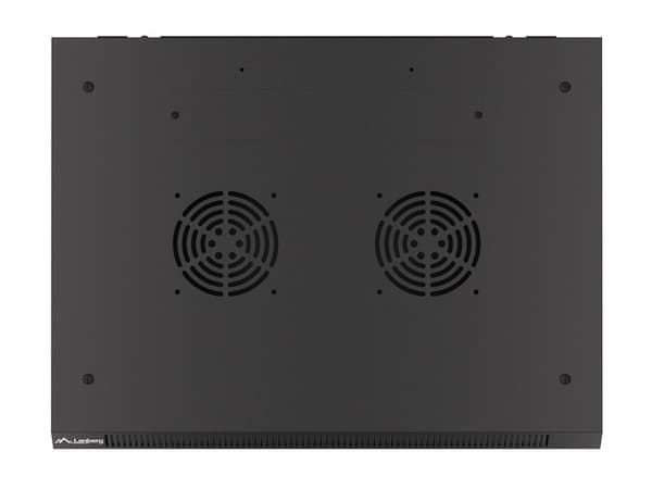 Lanberg WF01-6406-00B rack cabinet 6U Wall mounted rack Black