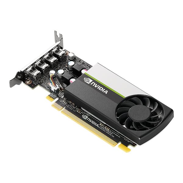 Graphic card PNY NVIDIA Quadro T1000, 4GB, GDDR6, 128 bit, miniDisplayPort