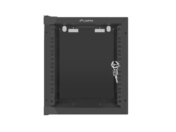 LANBERG WALL-MOUNTED RACK CABINET 10" 6U (280X310, BLACK)