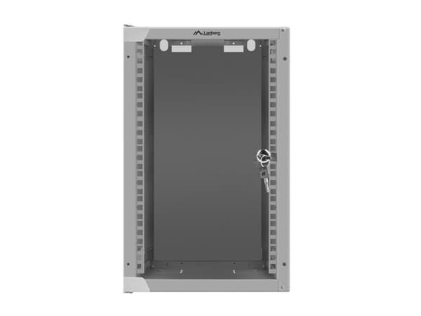 Lanberg wall-mount cabinet 10" 9U (280x310, gray)