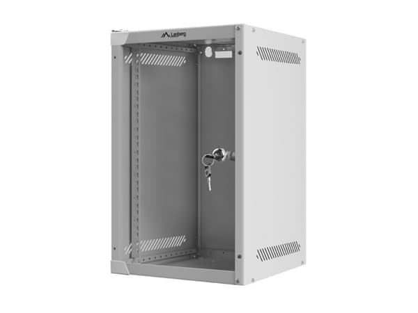 Lanberg wall-mount cabinet 10" 9U (280x310, gray)