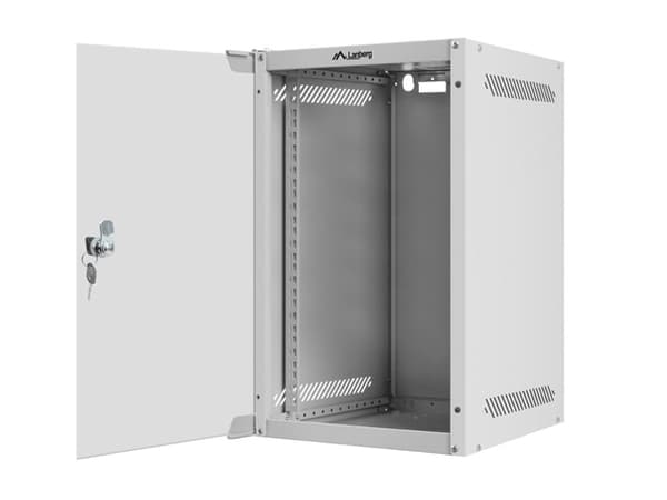 Lanberg wall-mount cabinet 10" 9U (280x310, gray)