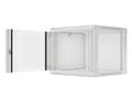 Miniatyrbillede 3 af 11: Lanberg WF01-6609-10S rack cabinet 9U Wall mounted rack Grey