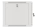 Miniatyrbillede 4 af 11: Lanberg WF01-6609-10S rack cabinet 9U Wall mounted rack Grey
