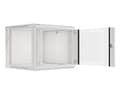 Miniatyrbillede 9 af 11: Lanberg WF01-6609-10S rack cabinet 9U Wall mounted rack Grey
