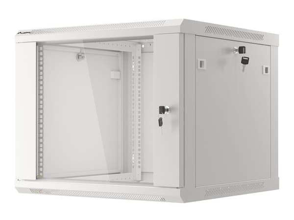 Lanberg WF01-6609-10S rack cabinet 9U Wall mounted rack Grey