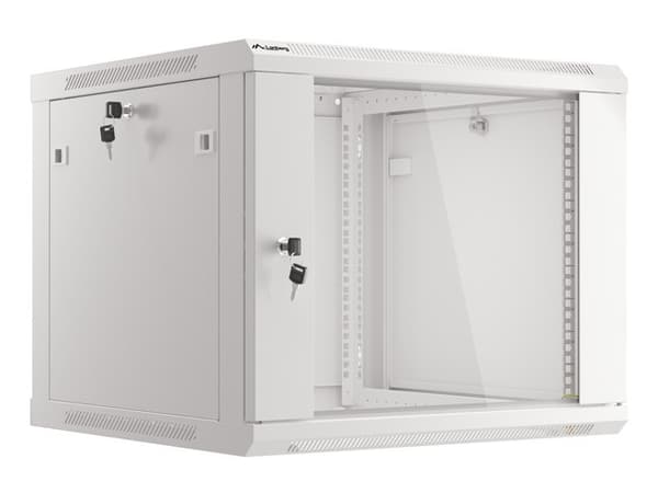 Lanberg WF01-6609-10S rack cabinet 9U Wall mounted rack Grey