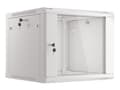 Miniatyrbillede 1 af 11: Lanberg WF01-6609-10S rack cabinet 9U Wall mounted rack Grey