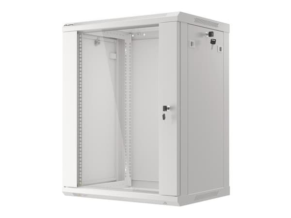 Lanberg WF01-6415-10S rack cabinet 15U Wall mounted rack Grey