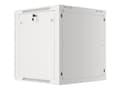 Pikkukuva 9 / 11: Lanberg wall-mounted installation rack cabinet 19'' 12U 600x600mm gray (glass door)