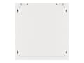 Pikkukuva 10 / 11: Lanberg wall-mounted installation rack cabinet 19'' 12U 600x600mm gray (glass door)