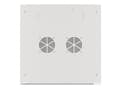 Pikkukuva 11 / 11: Lanberg wall-mounted installation rack cabinet 19'' 12U 600x600mm gray (glass door)