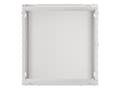 Pikkukuva 2 / 11: Lanberg wall-mounted installation rack cabinet 19'' 12U 600x600mm gray (glass door)