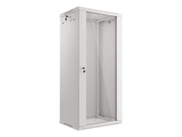 Lanberg WF01-6427-10S rack cabinet 27U Wall mounted rack White