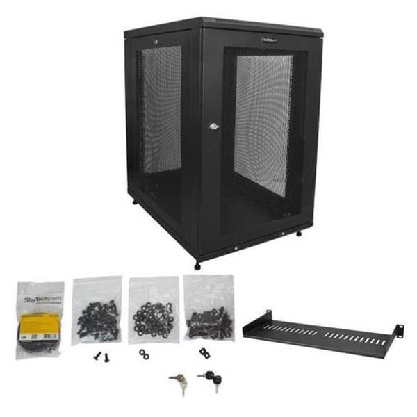 Startech Rackskab Rk1833bkm Sort