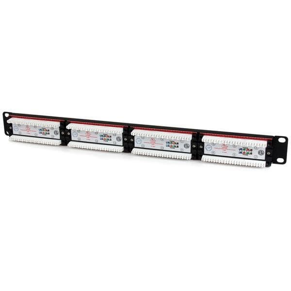 Startech 24 Port Cat6 110 Sort