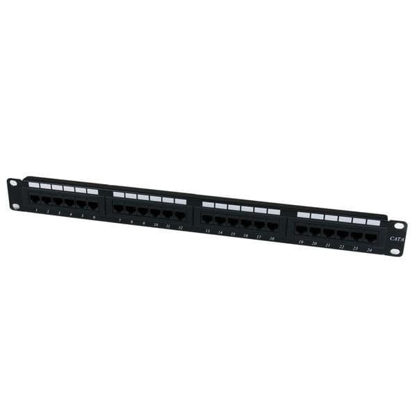 Startech 24 Port Cat6 110 Sort