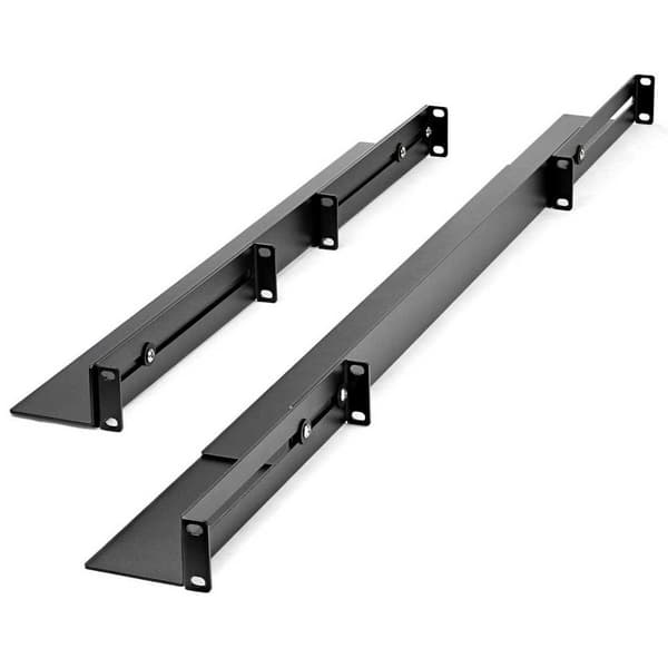 Startech Rack 1u Adjustable Rails 4 Post Svart